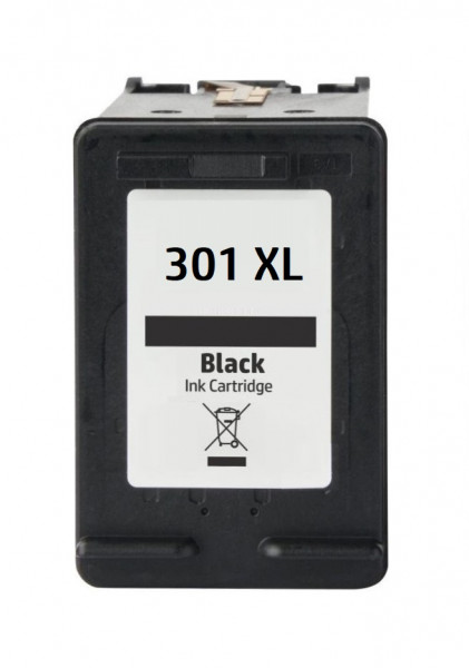 Kompatible Druckerpatrone HP 301XL schwarz, black - CH563EE, CH561EE