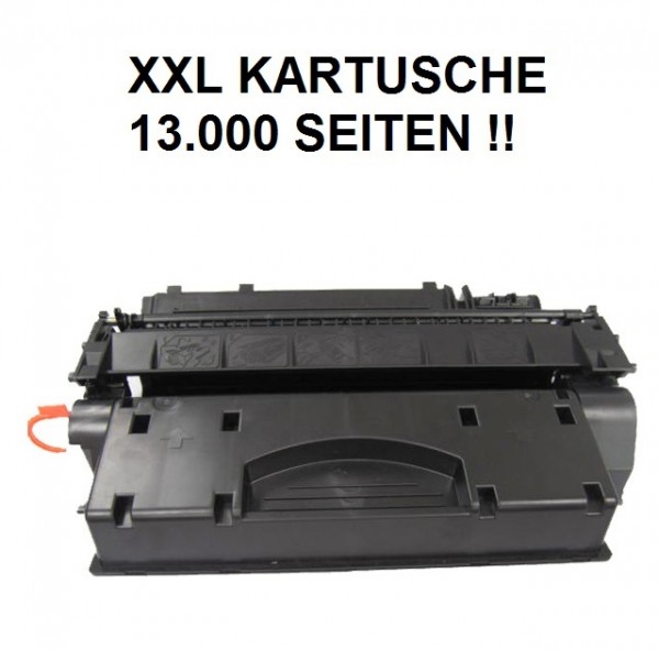 Kompatible XXL Tonerkartusche HP CF280X, 80X, Canon Cartridge CRG 720 black schwarz 13.000 Seiten