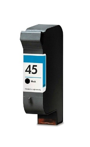 Druckerpatrone kompatibel zu HP 45 schwarz, black - 51645AE