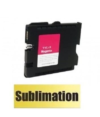 Druckerpatrone wie Ricoh GC-41 XL magenta, 405763, 405767 mit SUBLIMATIONSTINTE
