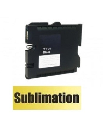 Druckerpatrone wie Ricoh GC-41 XL schwarz, black, 405761, 405765 mit SUBLIMATIONSTINTE