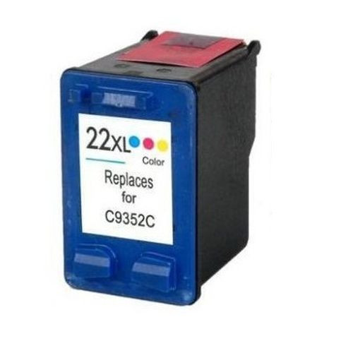 Kompatible Druckerpatrone HP 22 XL color, dreifarbig - C9352CE, C9352AE