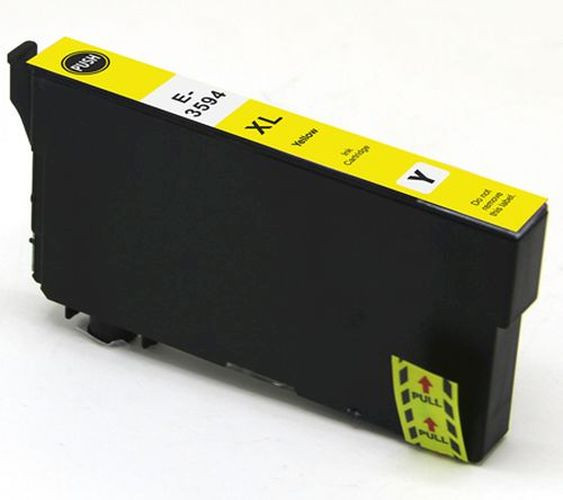 Kompatible XL-Druckerpatrone wie Epson T3594, T35XL Yellow, Gelb, 35XL