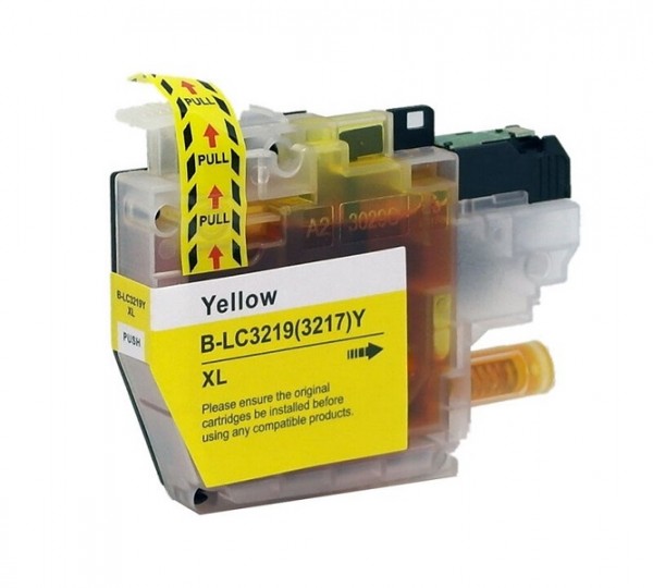 Kompatible Druckerpatrone Brother LC-3219XL-Y Yellow