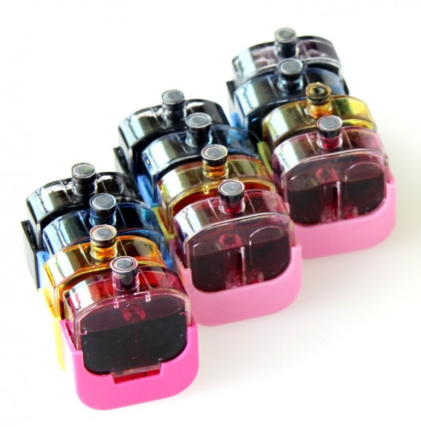 3 x 4 Nachfülltinten-Tanks für Easy Refill Befülladapter Brother LC-221, LC-223, LC-225, LC-227