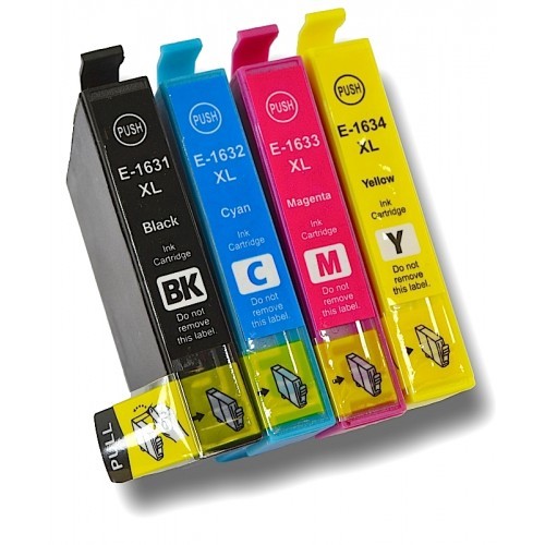 Kompatibles Druckerpatronen-Set Epson T1631, T1632, T1633, T1634, T16 XL, T1636