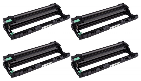4 x kompatible Bildtrommel, Trommeleinheit Brother DR-241CL - 1 Set für alle 4 Farben