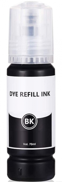 70 ml Nachfülltinte black für Epson Ecotank 104, 106