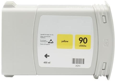 Refill Druckerpatrone HP 90 XL yellow C5065A