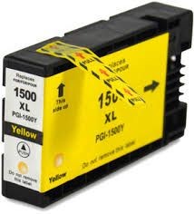 Druckerpatrone wie Canon PGI-1500 XL Yellow, 9195B001