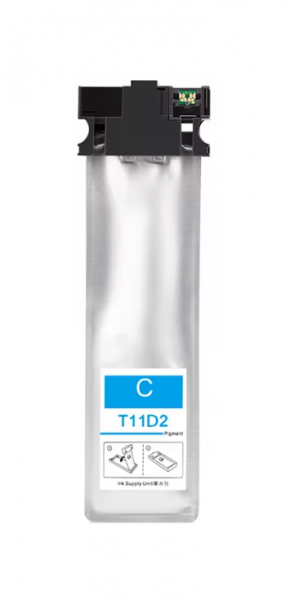 Kompatible Druckerpatrone wie Epson C13T11D240 cyan