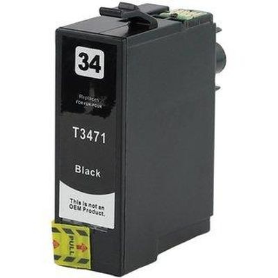Kompatible Druckerpatrone wie Epson T3471, T34XL Black