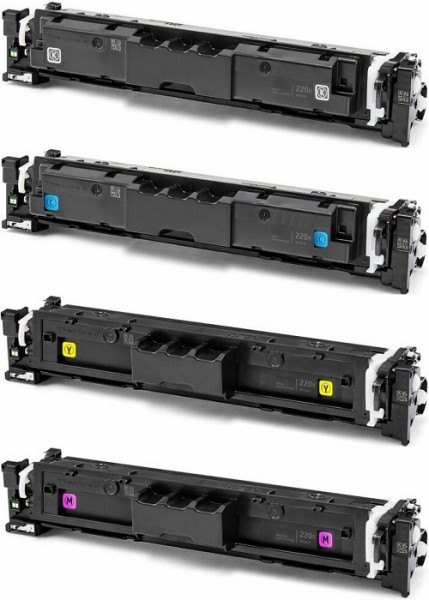 Tonerkartuschen Set kompatibel mit HP W2200X, W2201X, W2202X, W2203X - 220X